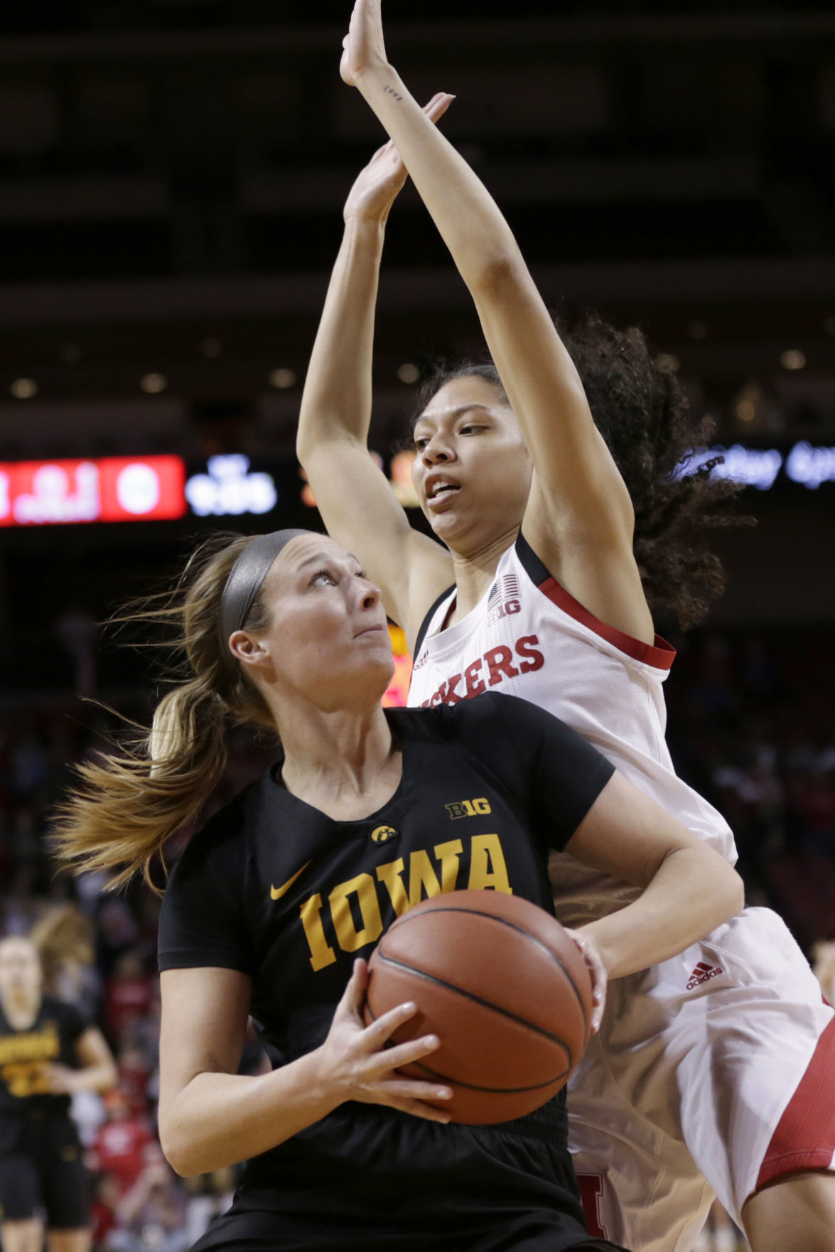 Iowa Nebraska Basketball